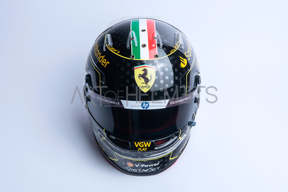 Charles Leclerc 2024 Monza Grand Prix F1 Full-Size 1:1 Replica Helmet