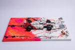 McLaren MP4/4 Ayrton Senna 1988 Lego Art "Iconic Splash" by Montesano.