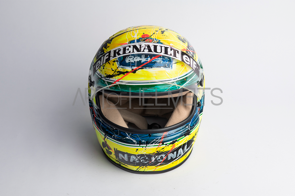 Ayrton Senna 1994 Art Custom Full-Size 1:1 Replica Helmet by Montesano