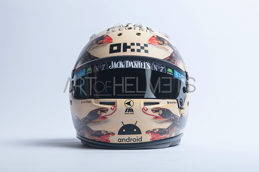 Lando Norris 2023 Las Vegas GP F1 Full-Size 1:1 Replica Helmet