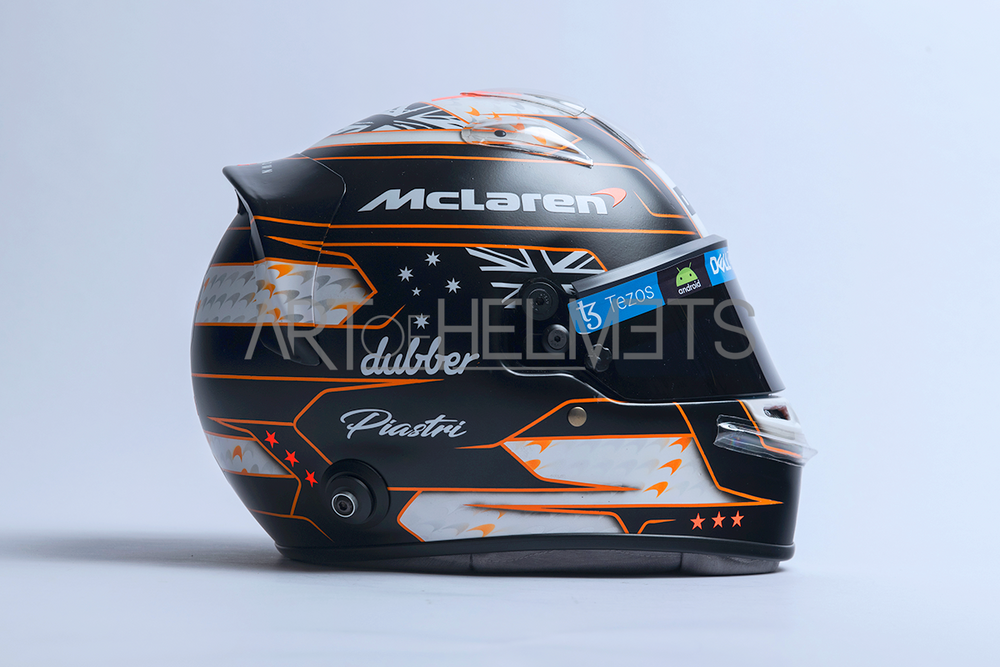 Oscar Piastri 2023 F1 Monaco Grand Prix Full-Size 1:1 Replica Helmet