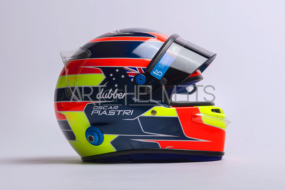 Oscar Piastri 2023 F1 Full-Size 1:1 Replica Helmet