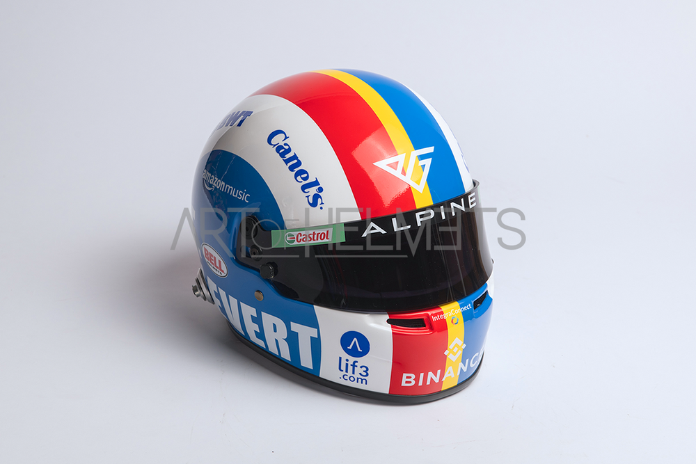 Pierre Gasly 2023 Austin F1 Full-Size 1:1 Replica Helmet