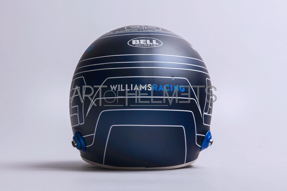 George Russell 2020 Abu Dhabi Grand Prix F1 Full-Size 1:1 Replica Helmet