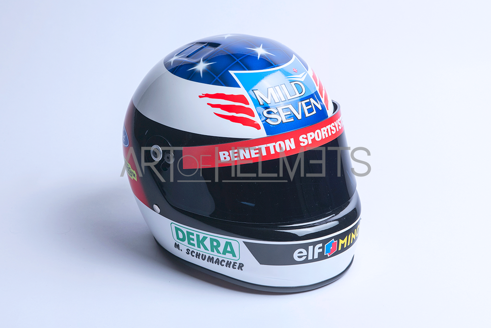 Michael Schumacher 1994 F1 Full-Size 1:1 Replica Helmet