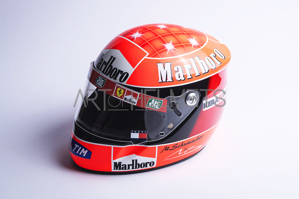 Michael Schumacher 2001 Full-Size 1:1 Replica Helmet