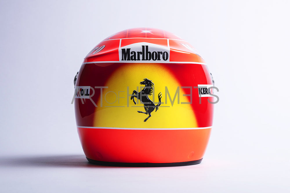 Michael Schumacher 2001 Full-Size 1:1 Replica Helmet