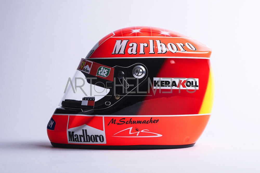 Michael Schumacher 2001 Full-Size 1:1 Replica Helmet