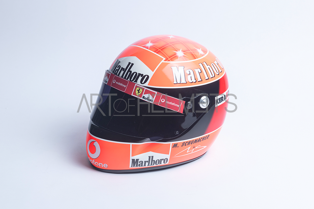 Michael Schumacher 2002 Full-Size 1:1 Replica Helmet