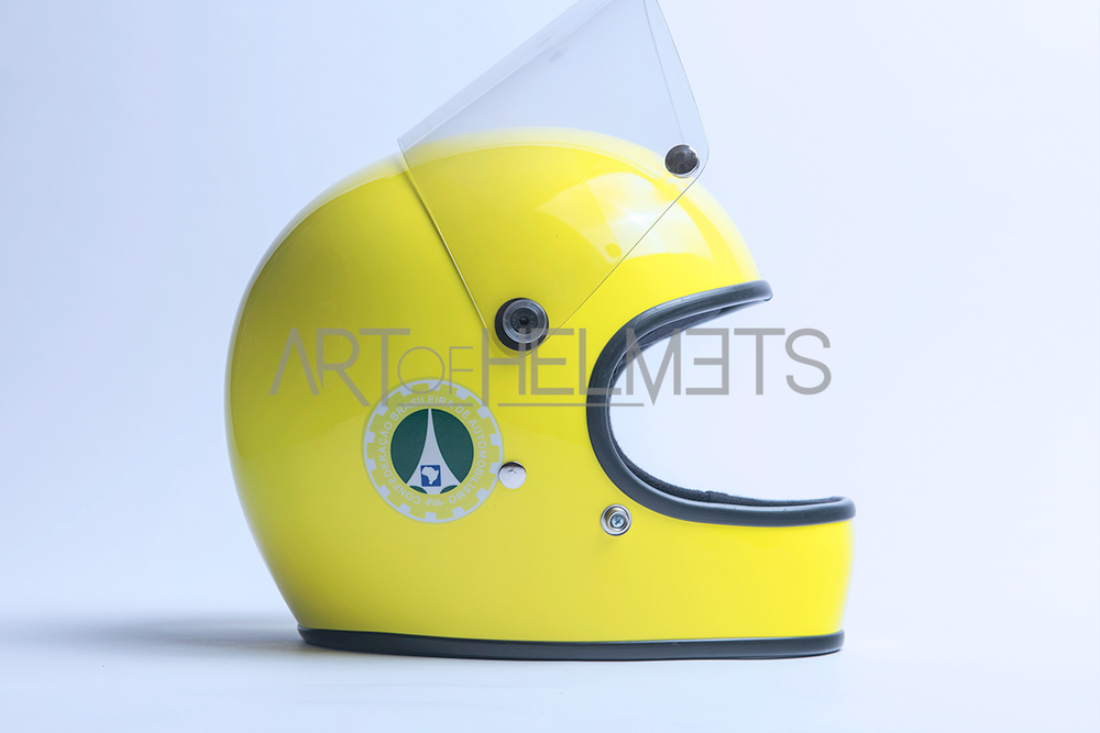 Ayrton Senna 1978 Karting Full-Size 1:1 Replica Helmet