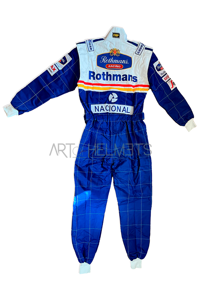 Ayrton Senna 1994 F1 Race Embroidered Suit Replica