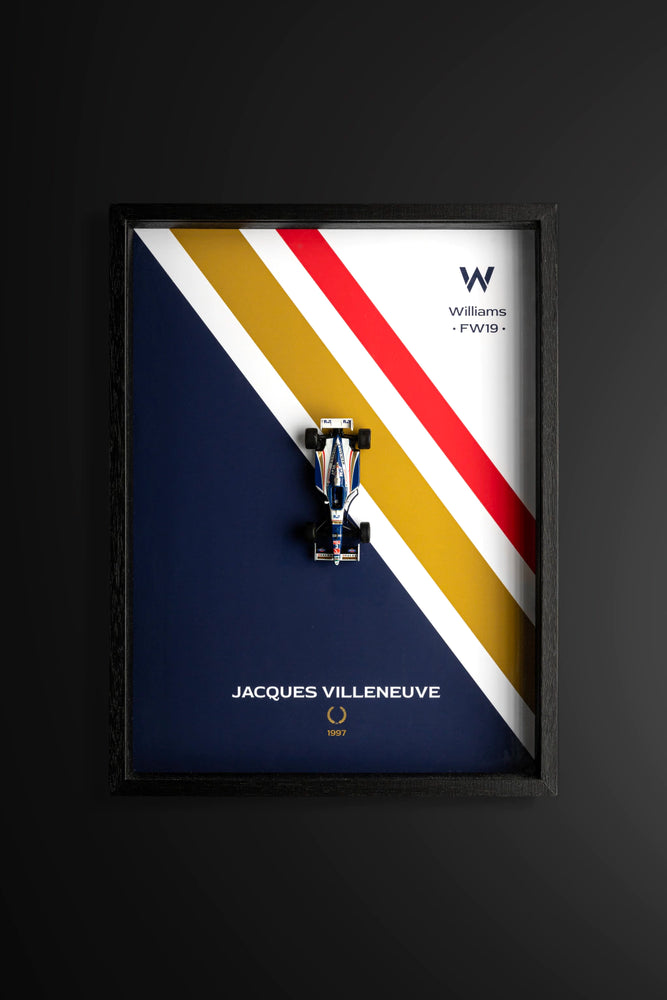 Jacques Villeneuve 1997 Art Framed Print