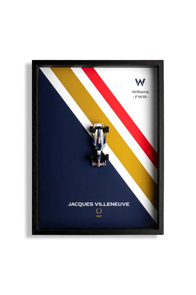 Jacques Villeneuve 1997 Art Framed Print