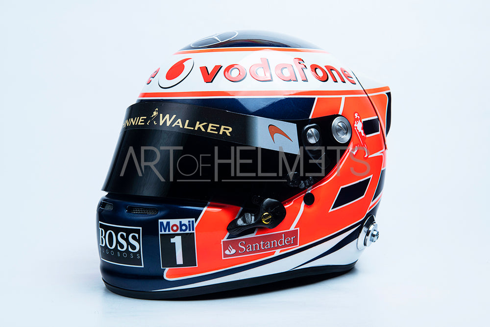 Jenson Button 2013 Formula One Full-Size 1:1 Replica Helmet 2013