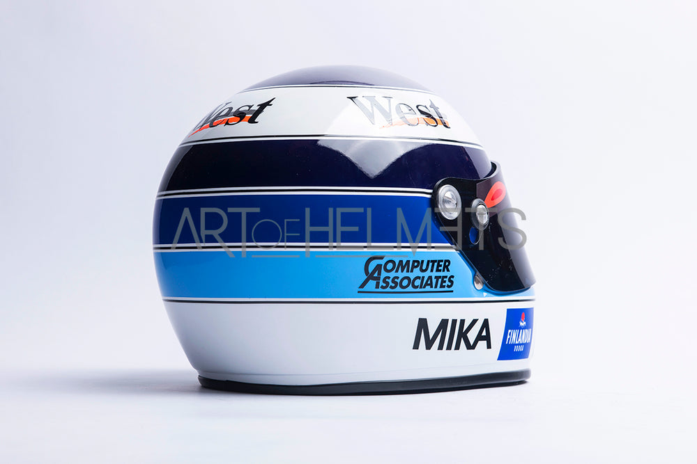 Mika Hakkinen 1998 F1 World Champion Full-Size 1:1 Replica Helmet