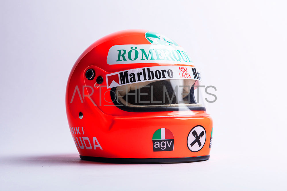 Niki Lauda 1975 Full-Size 1:1 Replica Helmet