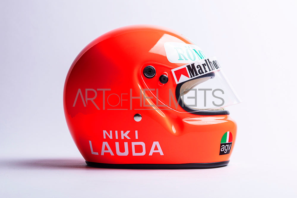 Niki Lauda 1975 Full-Size 1:1 Replica Helmet