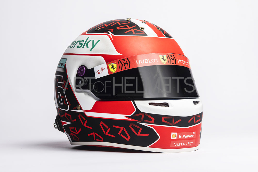 Charles Leclerc 2020 F1 Full-Size 1:1 Replica Casco