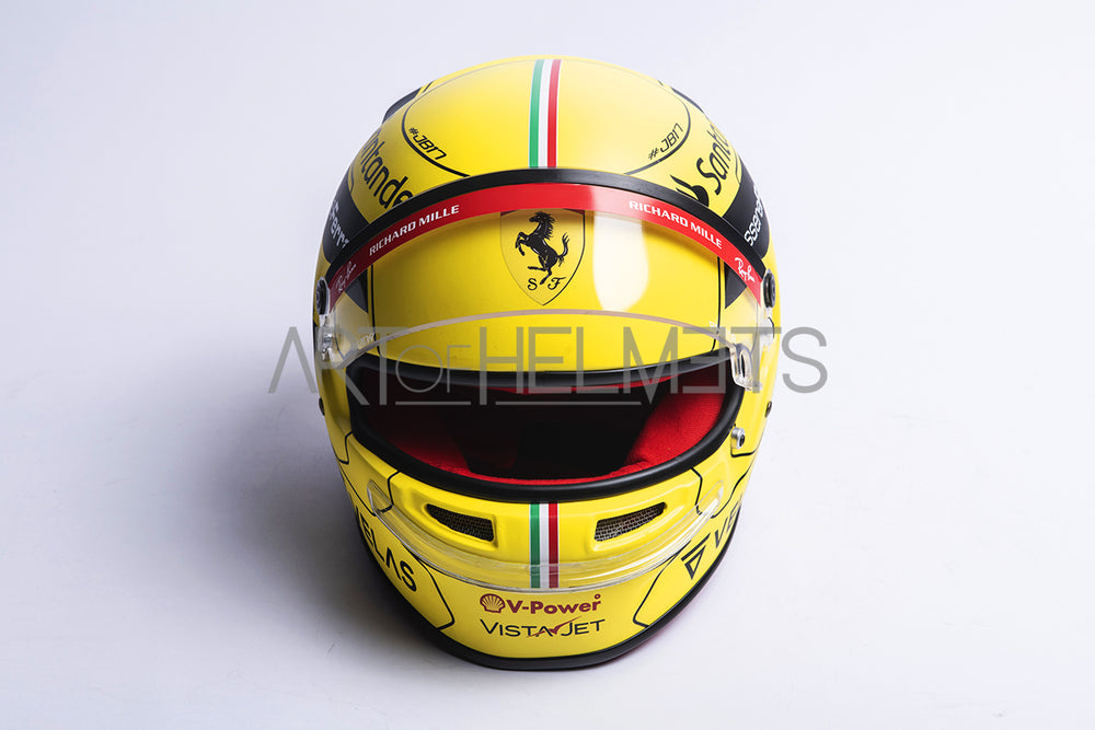 Charles Leclerc 2022 Monza Grand Prix F1 Full-Size 1:1 Replica Helmet