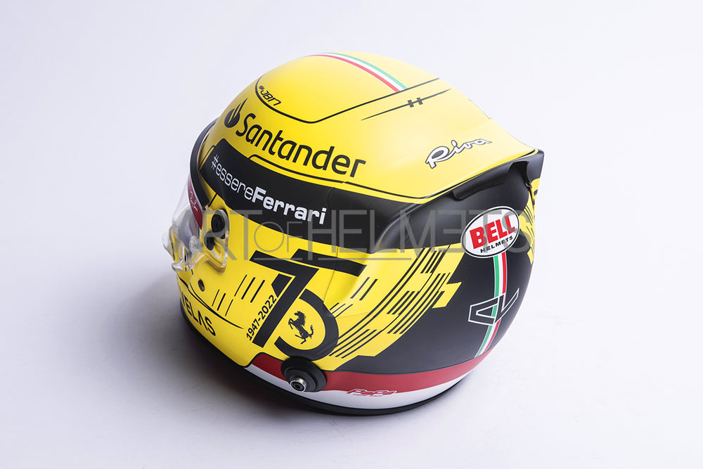 Charles Leclerc 2022 Monza Grand Prix F1 Full-Size 1:1 Replica Helmet