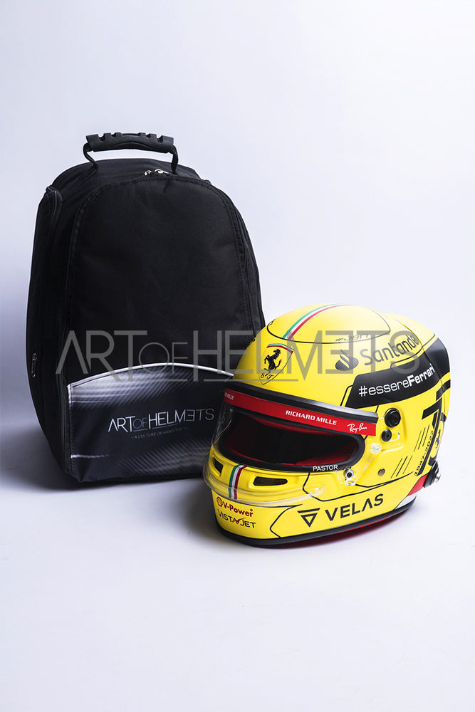 Charles Leclerc 2022 Monza Grand Prix F1 Full-Size 1:1 Replica Helmet