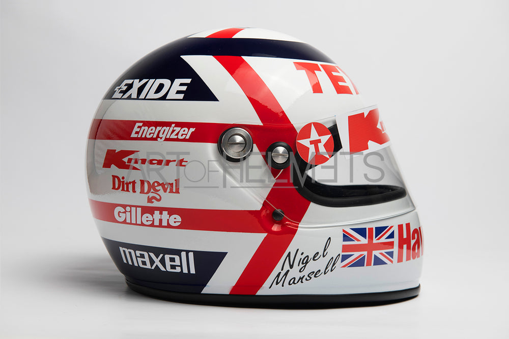 Nigel Mansell 1993 Indy Car Full-Size 1:1 Replica Helmet