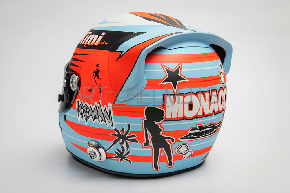 Kimi Räikkönen 2006 Gran Premio di Monaco 2006 Casco Replica 1:1 a grandezza naturale