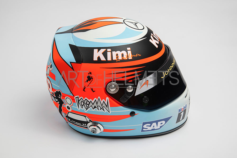 Kimi Räikkönen 2006 Gran Premio di Monaco 2006 Casco Replica 1:1 a grandezza naturale