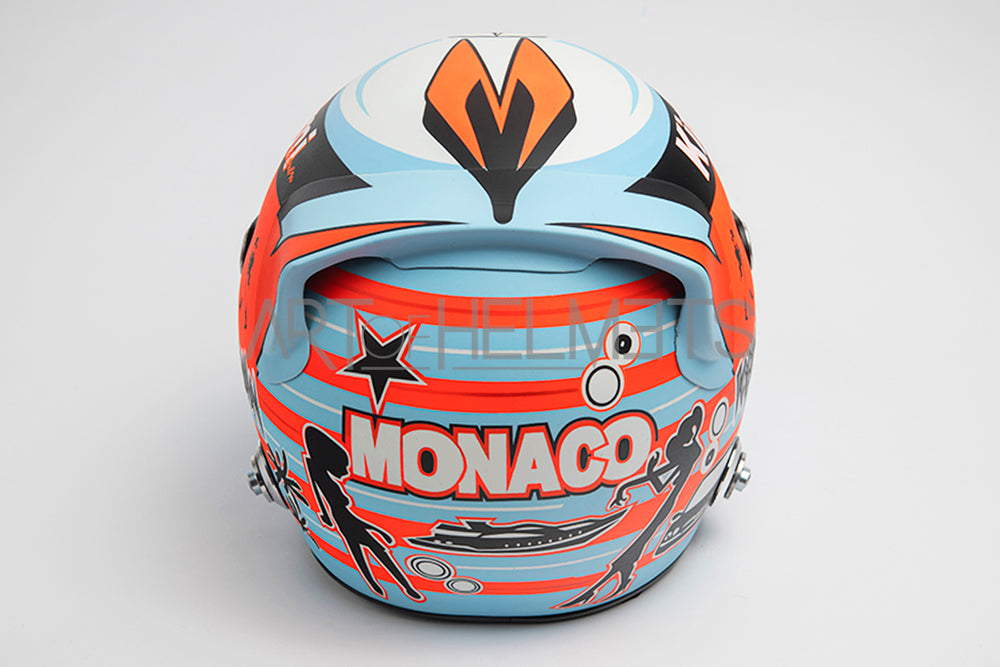 Kimi Räikkönen 2006 Gran Premio di Monaco 2006 Casco Replica 1:1 a grandezza naturale