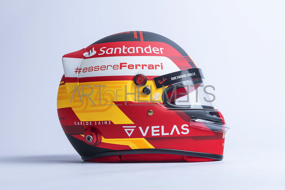 Carlos Sainz 2022 F1 Full-Size 1:1 Replica Helmet