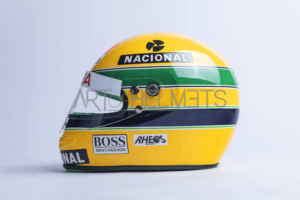 Ayrton Senna 1990 F1 Full-Size 1:1 Replica Helmet