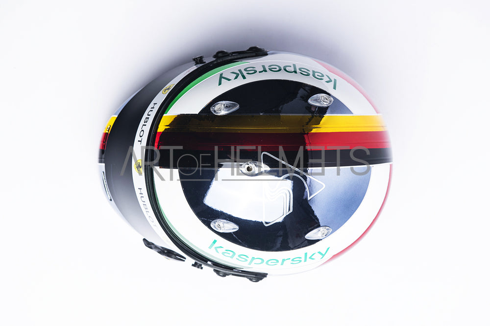 Sebastian Vettel 2020 Chrome Monza Grand Prix Full-Size 1:1 Replica Helmet