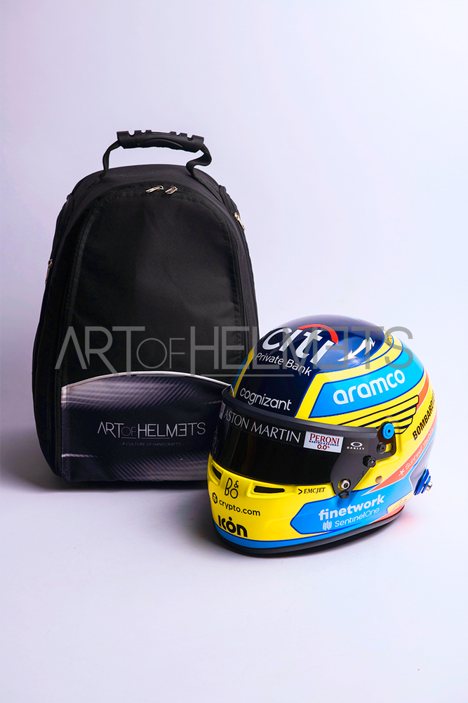 Fernando Alonso 2023 Formula One Full-Size 1:1 Replica Helmet