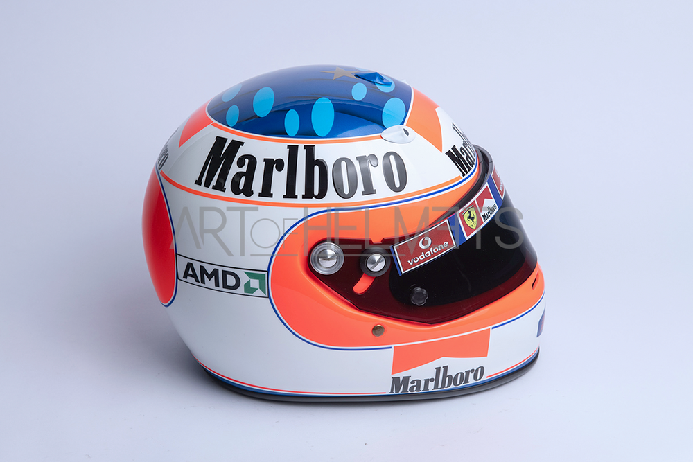 Rubens Barrichello 2005 Full-Size 1:1 Replica Helmet