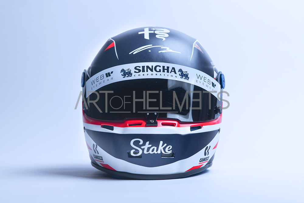 Valtteri Bottas 2023 F1 Silverstone Grand Prix Full-Size 1:1 Replica Helmet