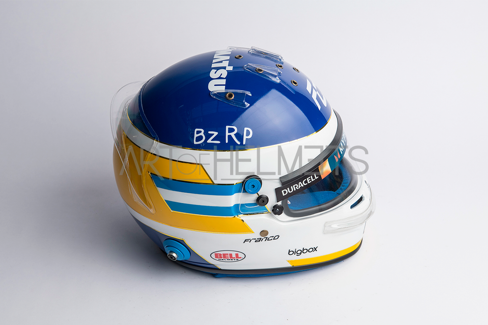 Franco Colapinto 2024 Mexico Grand Prix F1 Full-Size 1:1 Replica Helmet