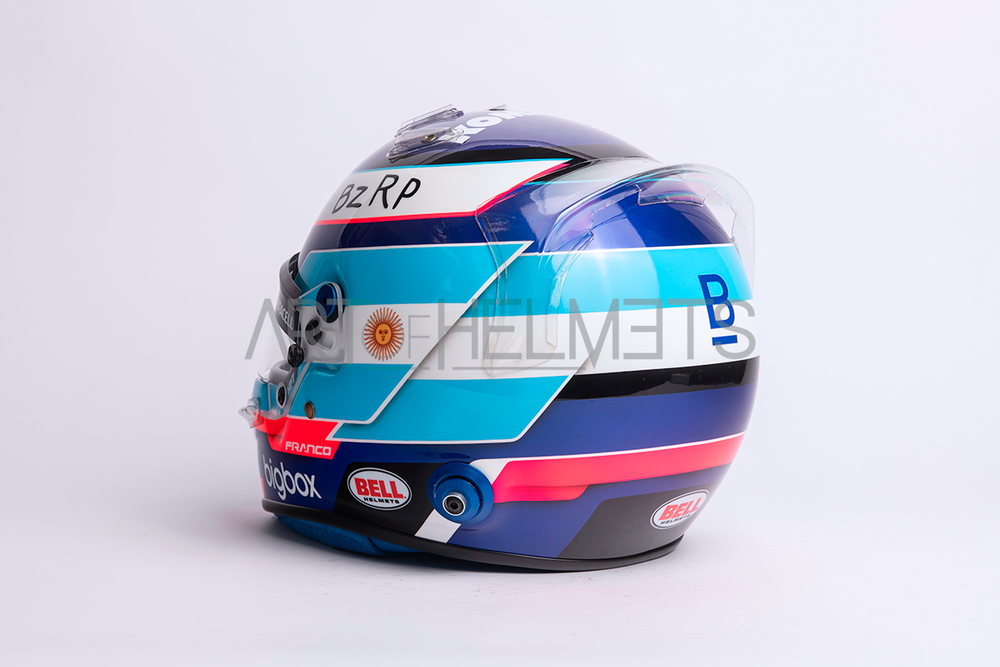 Franco Colapinto 2024 F1 Full-Size 1:1 Replica Helmet