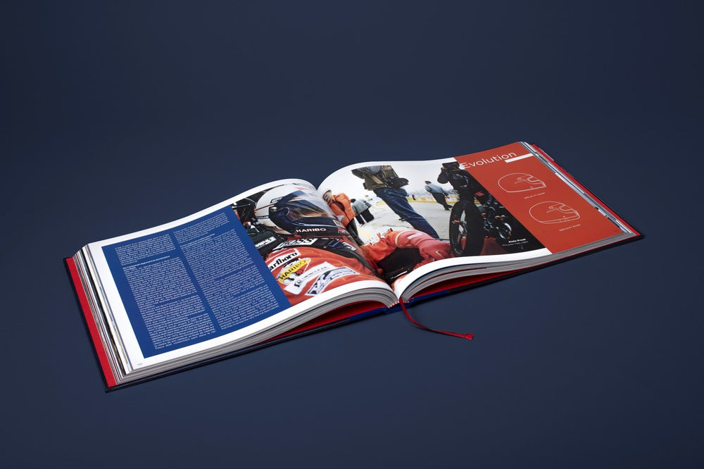 Formula Helmet “The Glorious Years Of F1 Helmets" 1969-1999” F1 Book Art