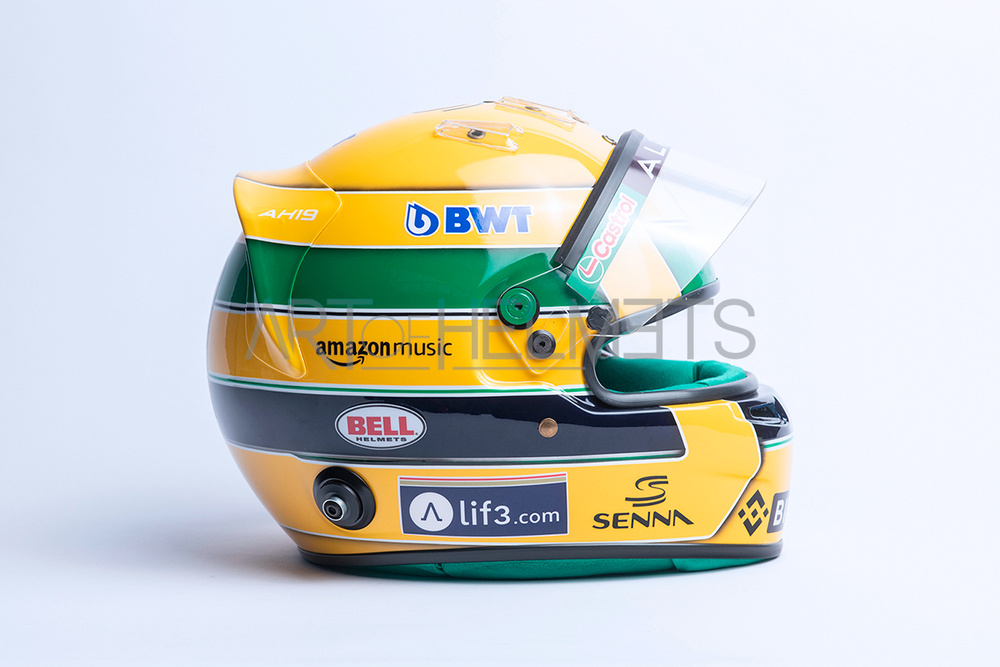 Pierre Gasly 2024 Imola GP F1 Full-Size 1:1 Replica Helmet