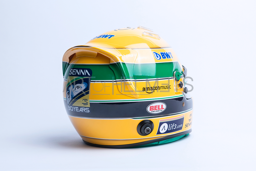 Pierre Gasly 2024 Imola GP F1 Full-Size 1:1 Replica Helmet