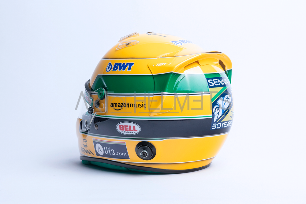 Pierre Gasly 2024 Imola GP F1 Full-Size 1:1 Replica Helmet