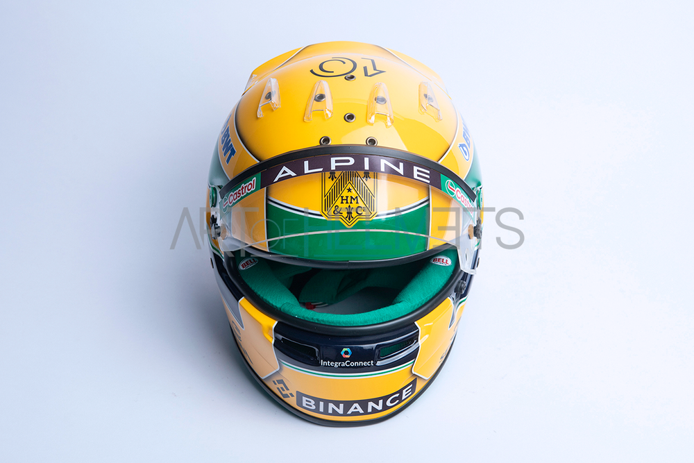 Pierre Gasly 2024 Imola GP F1 Full-Size 1:1 Replica Helmet