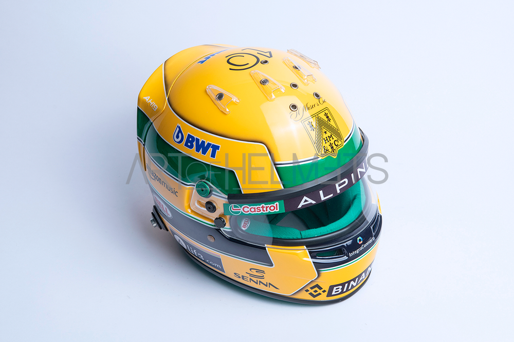 Pierre Gasly 2024 Imola GP F1 Full-Size 1:1 Replica Helmet