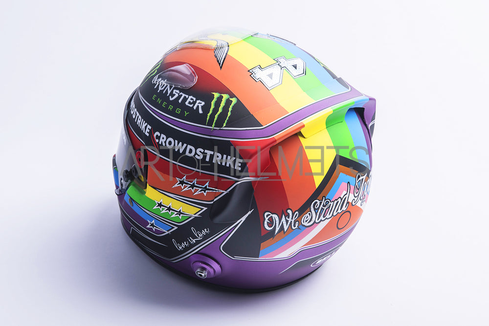 Lewis Hamilton 2021 Qatar Grand Prix F1 Full-Size 1:1 Replica Helmet