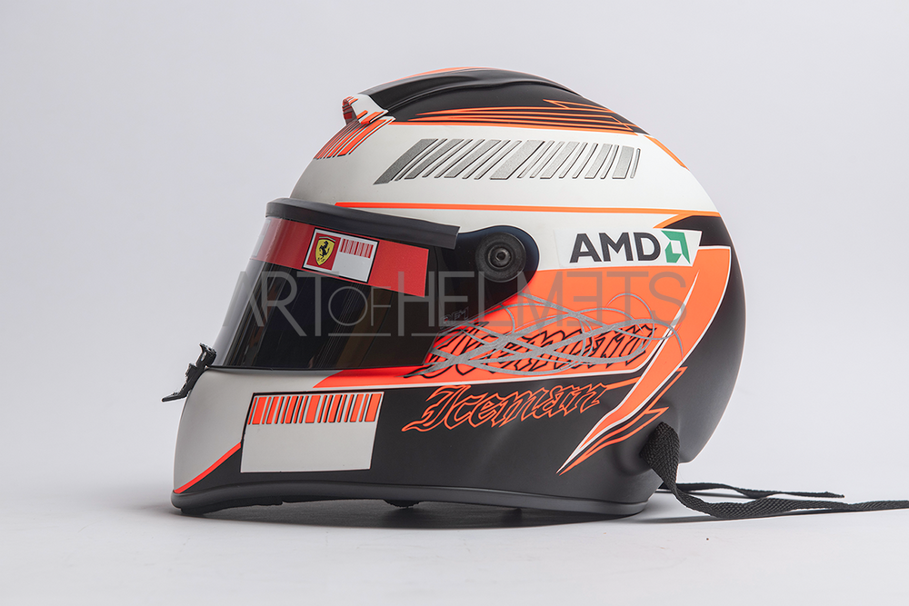 Kimi Räikkönen 2007 F1 World Champion Full-Size 1:1 Replica Helmet