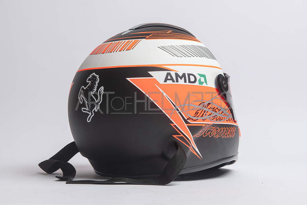 Kimi Räikkönen 2007 F1 World Champion Full-Size 1:1 Replica Helmet