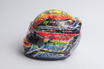 Lewis Hamilton 2021 Qatar GP Art Custom Full-Size 1:1 Replica Helmet by Montesano.