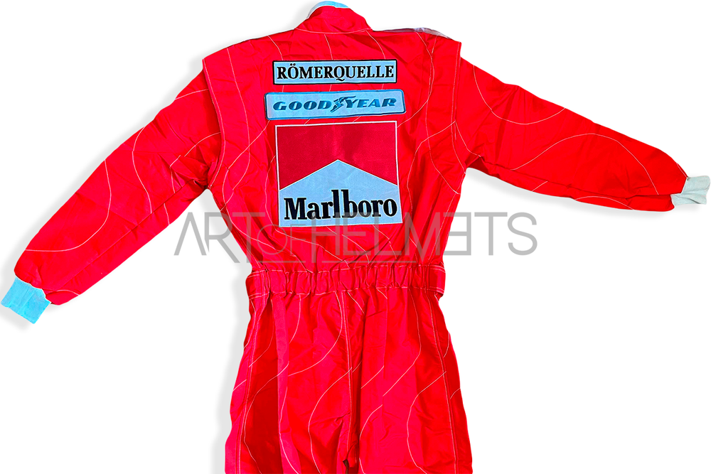 Niki Lauda 1975 F1 Race Embroidered Suit Replica