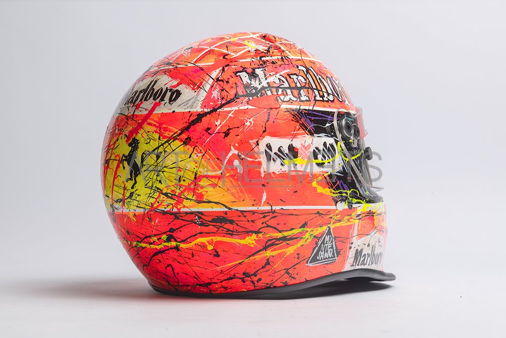 Michael Schumcher 2000 Art Custom Full-Size 1:1 Replica Helmet by Montesano.