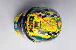 Lando Norris 2024 Silverstone "GIF" Helmet - Hand Painted by Daniela Montesano